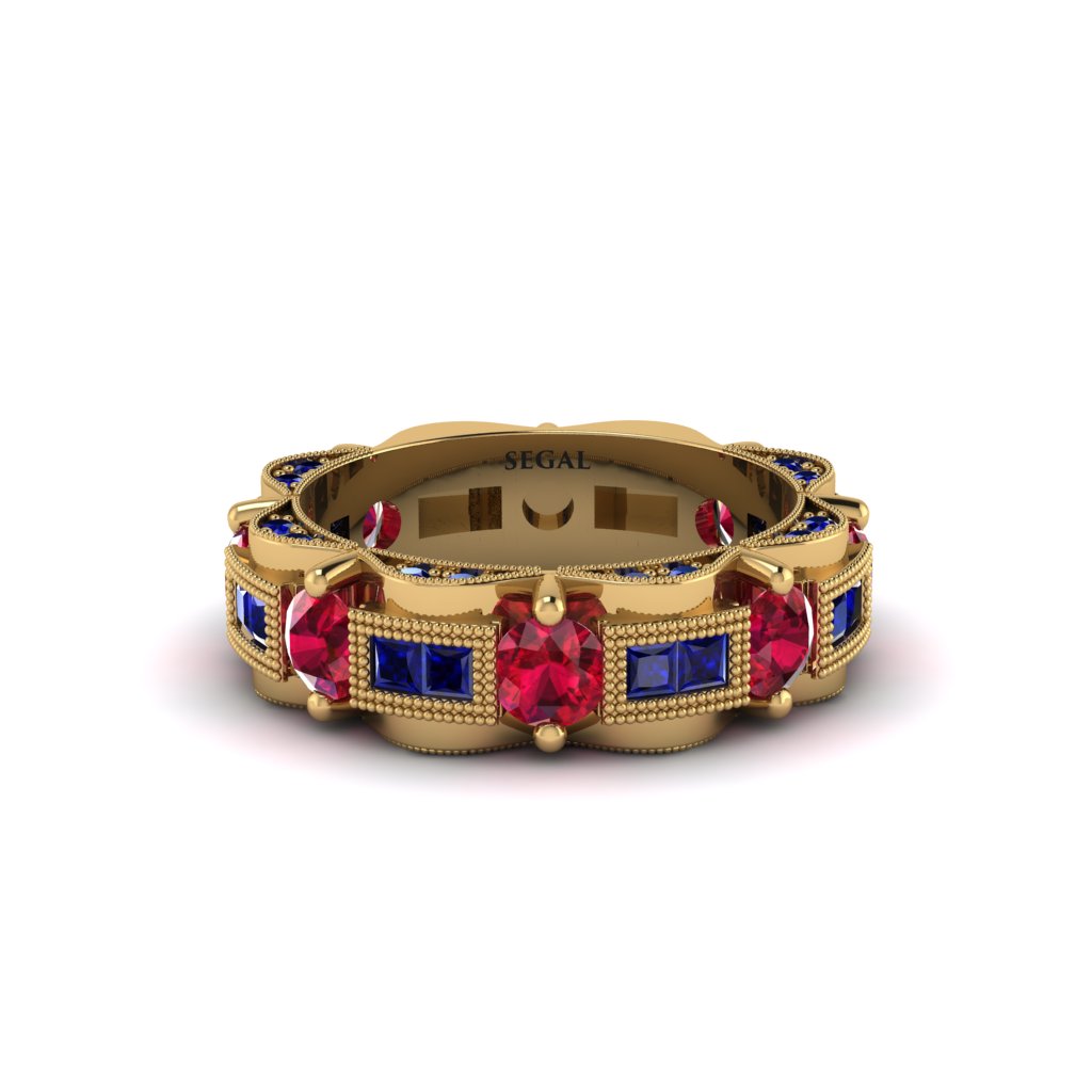 Ruby Eternal Elegance Wedding Ring - Rosemary No. 70