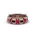 Ruby Eternal Elegance Wedding Ring - Rosemary No. 41 image 1