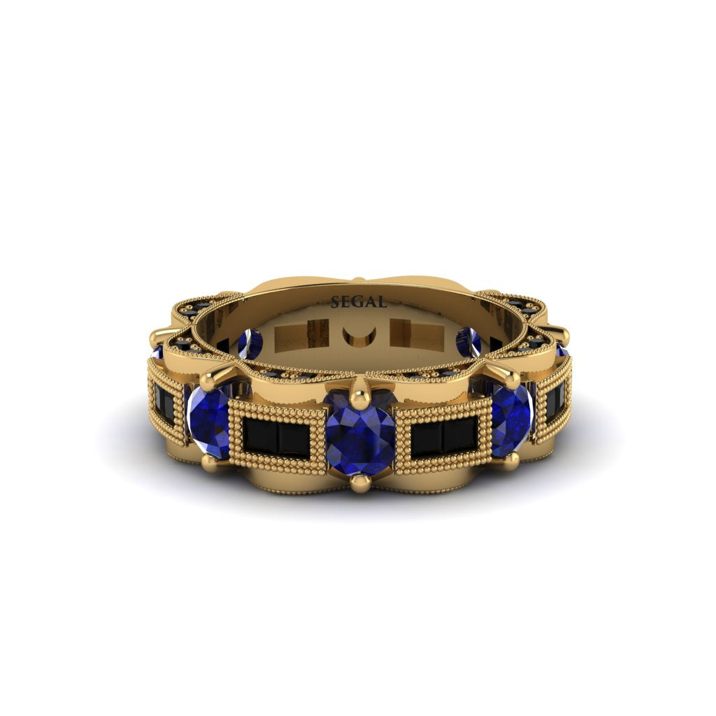 Sapphire Eternal Elegance Wedding Ring - Rosemary No. 43