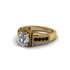 Diamond Eternal Embrace Milgrain Engagement Ring - Fernanda No. 31 image 3