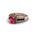 Ruby Eternal Embrace Milgrain Engagement Ring - Fernanda No. 41 image 3