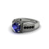 Sapphire Eternal Embrace Milgrain Engagement Ring - Fernanda No. 45 image 3