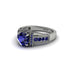 Sapphire Eternal Embrace Milgrain Engagement Ring - Fernanda No. 75 image 3