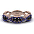 Black Diamond Eternal Embrace Wedding Ring - Jenna No. 68 image 1