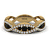Black Diamond Eternal Embrace Wedding Ring - Jenna No. 7 image 1