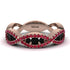 Black Diamond Eternal Embrace Wedding Ring - Jenna No. 53 image 1