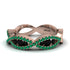 Black Diamond Eternal Embrace Wedding Ring - Jenna No. 23 image 3