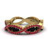 Black Diamond Eternal Embrace Wedding Ring - Jenna No. 52 image 3
