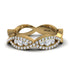Diamond Eternal Embrace Wedding Ring - Jenna No. 1 image 1