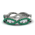 Diamond Eternal Embrace Wedding Ring - Jenna No. 18 image 1