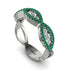 Diamond Eternal Embrace Wedding Ring - Jenna No. 18 image 2