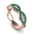 Diamond Eternal Embrace Wedding Ring - Jenna No. 17 image 3