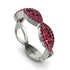 Ruby Eternal Embrace Wedding Ring - Jenna No. 57 image 2