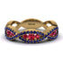 Ruby Eternal Embrace Wedding Ring - Jenna No. 70 image 1