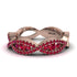 Ruby Eternal Embrace Wedding Ring - Jenna No. 56 image 3