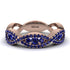 Sapphire Eternal Embrace Wedding Ring - Jenna No. 74 image 1