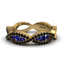 Sapphire Eternal Embrace Wedding Ring - Jenna No. 43 image 3