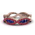 Sapphire Eternal Embrace Wedding Ring - Jenna No. 59 image 3