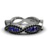 Sapphire Eternal Embrace Wedding Ring - Jenna No. 45 image 3