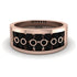 Black Diamond Eternal Harmony Wedding Ring - Carmen No. 38 image 1