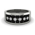 Black Diamond Eternal Harmony Wedding Ring - Carmen No. 9 image 1