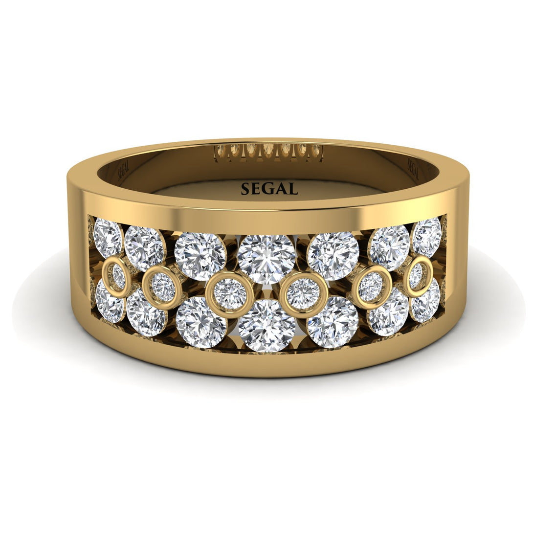 Diamond Eternal Harmony Wedding Ring - Carmen No. 1