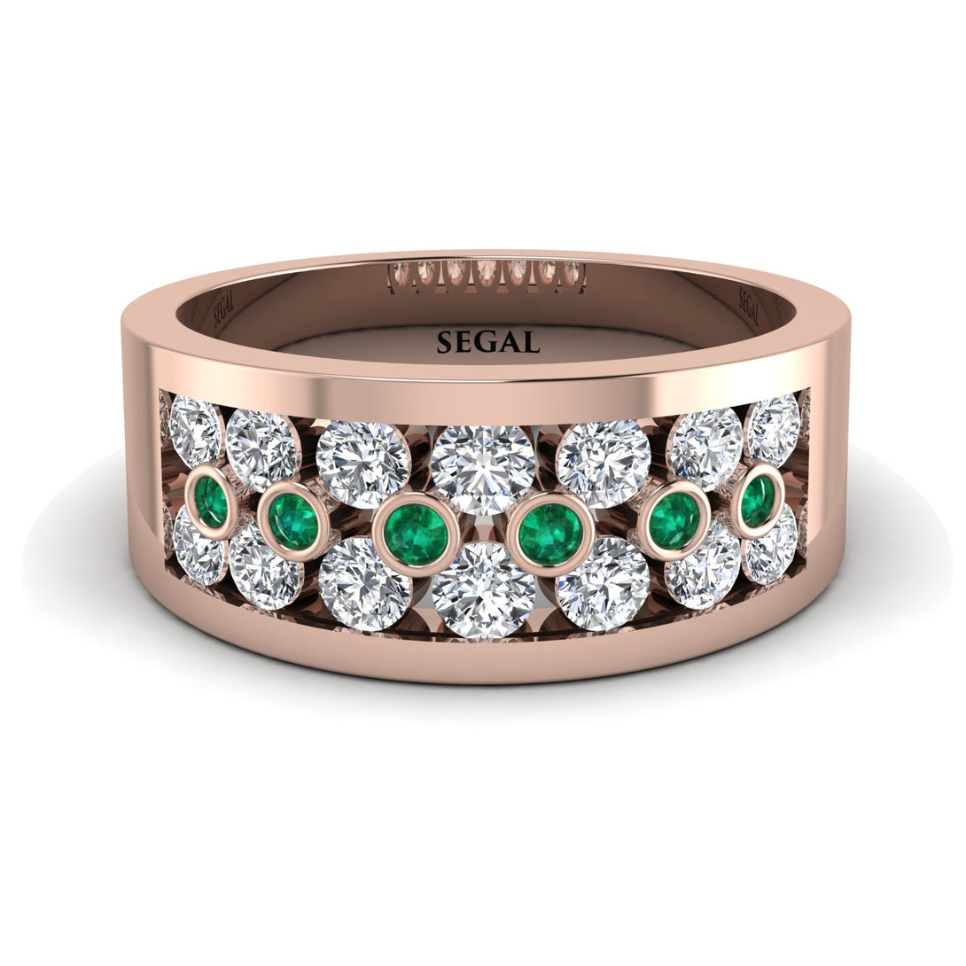 Diamond Eternal Harmony Wedding Ring - Carmen No. 17