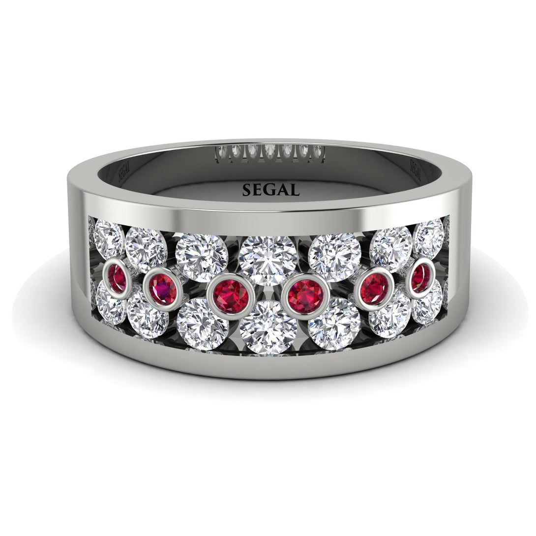 Diamond Eternal Harmony Wedding Ring - Carmen No. 48
