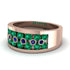 Emerald Eternal Harmony Wedding Ring - Carmen No. 65 image 2