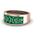 Emerald Eternal Harmony Wedding Ring - Carmen No. 20 image 3