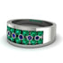 Emerald Eternal Harmony Wedding Ring - Carmen No. 66 image 2