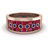 Ruby Eternal Harmony Wedding Ring - Carmen No. 71 image 1