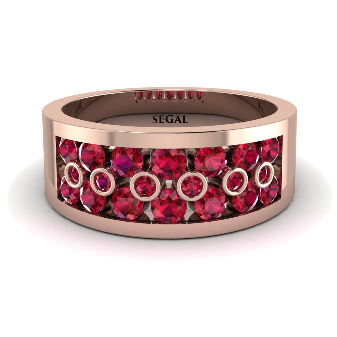 Ruby Eternal Harmony Wedding Ring - Carmen No. 56
