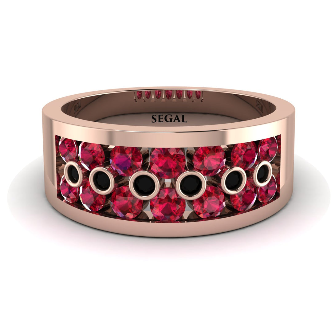 Ruby Eternal Harmony Wedding Ring - Carmen No. 41