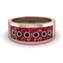 Ruby Eternal Harmony Wedding Ring - Carmen No. 41 image 1