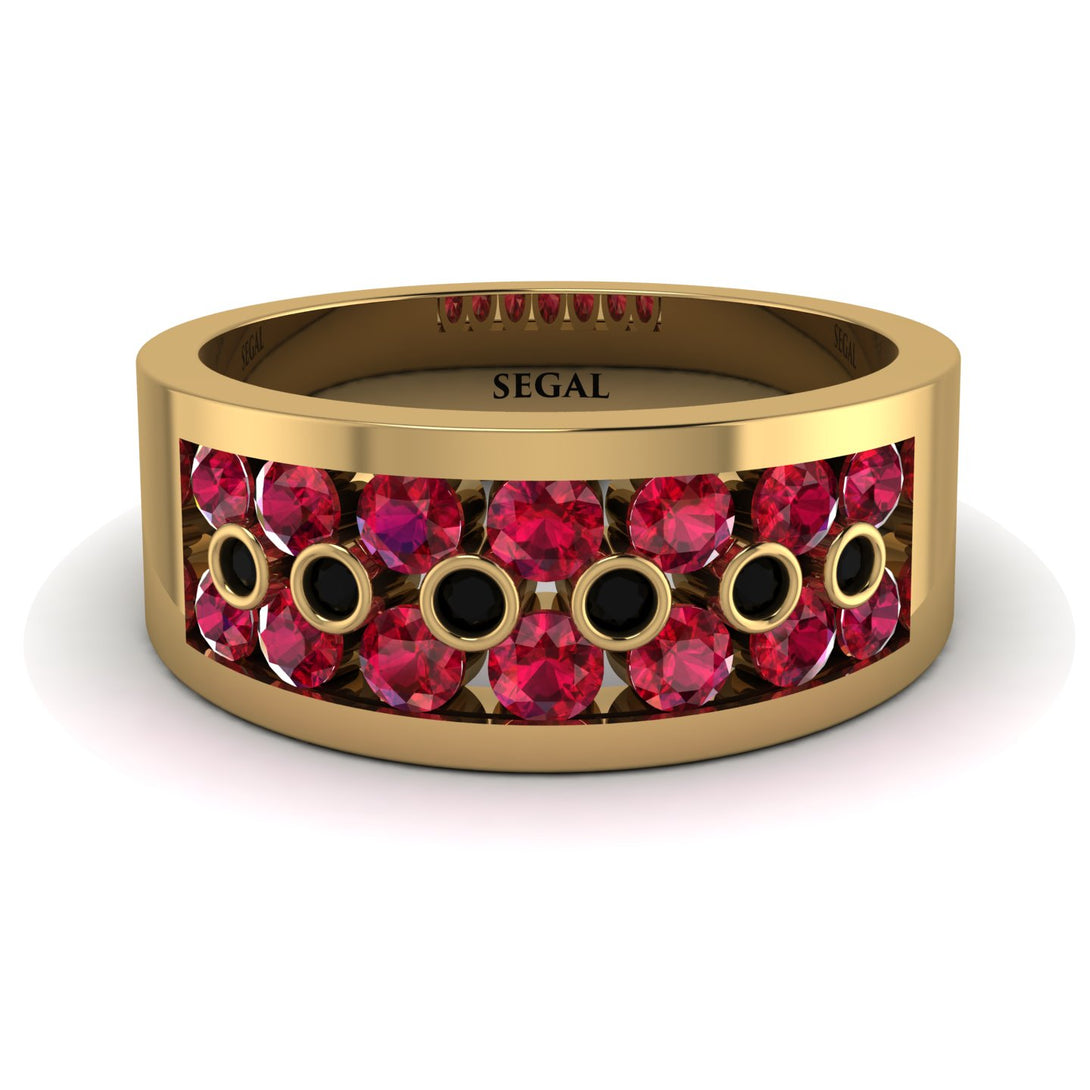 Ruby Eternal Harmony Wedding Ring - Carmen No. 40