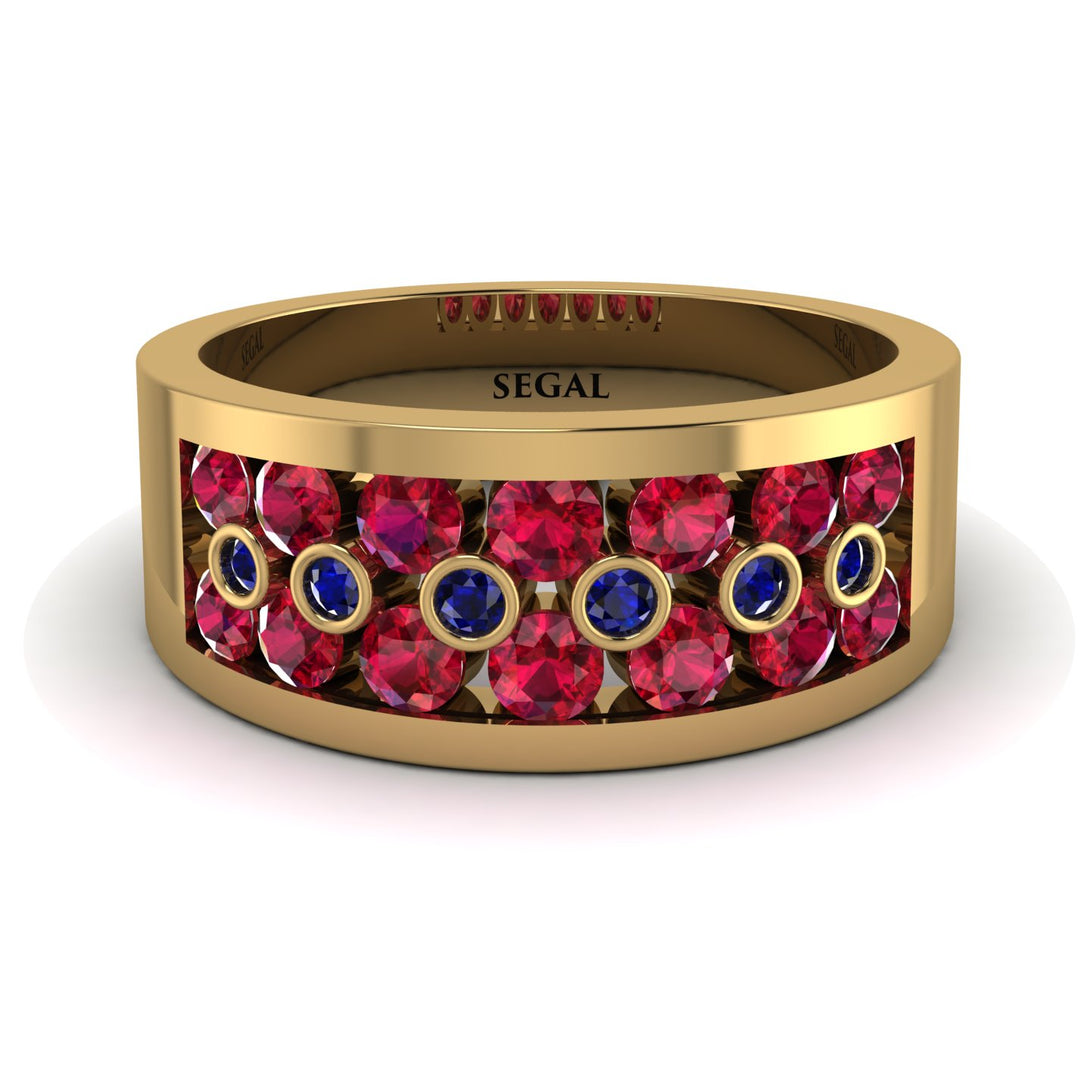 Ruby Eternal Harmony Wedding Ring - Carmen No. 70