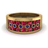 Ruby Eternal Harmony Wedding Ring - Carmen No. 70 image 1