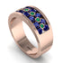 Sapphire Eternal Harmony Wedding Ring - Carmen No. 29 image 2