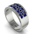 Sapphire Eternal Harmony Wedding Ring - Carmen No. 45 image 2
