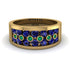 Sapphire Eternal Harmony Wedding Ring - Carmen No. 28 image 1