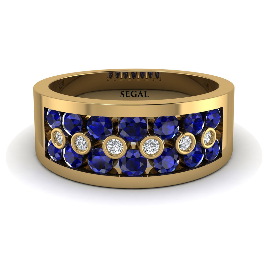 Sapphire Eternal Harmony Wedding Ring - Carmen No. 13