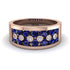 Sapphire Eternal Harmony Wedding Ring - Carmen No. 14 image 1