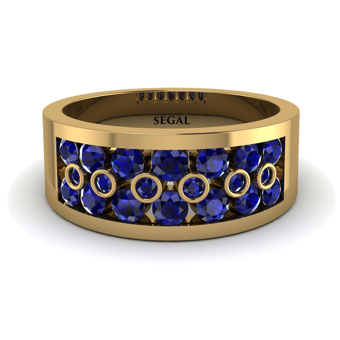 Sapphire Eternal Harmony Wedding Ring - Carmen No. 73