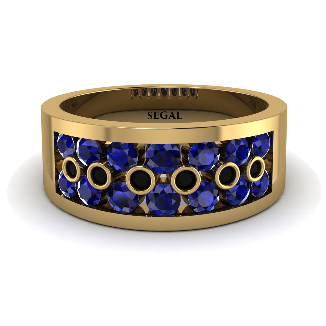 Sapphire Eternal Harmony Wedding Ring - Carmen No. 43