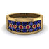 Sapphire Eternal Harmony Wedding Ring - Carmen No. 58 image 1