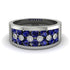 Sapphire Eternal Harmony Wedding Ring - Carmen No. 15 image 1
