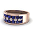 Sapphire Eternal Harmony Wedding Ring - Carmen No. 14 image 3