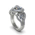 Diamond Eternal Heartbeat Engagement Ring - Aylin No. 3 image 2