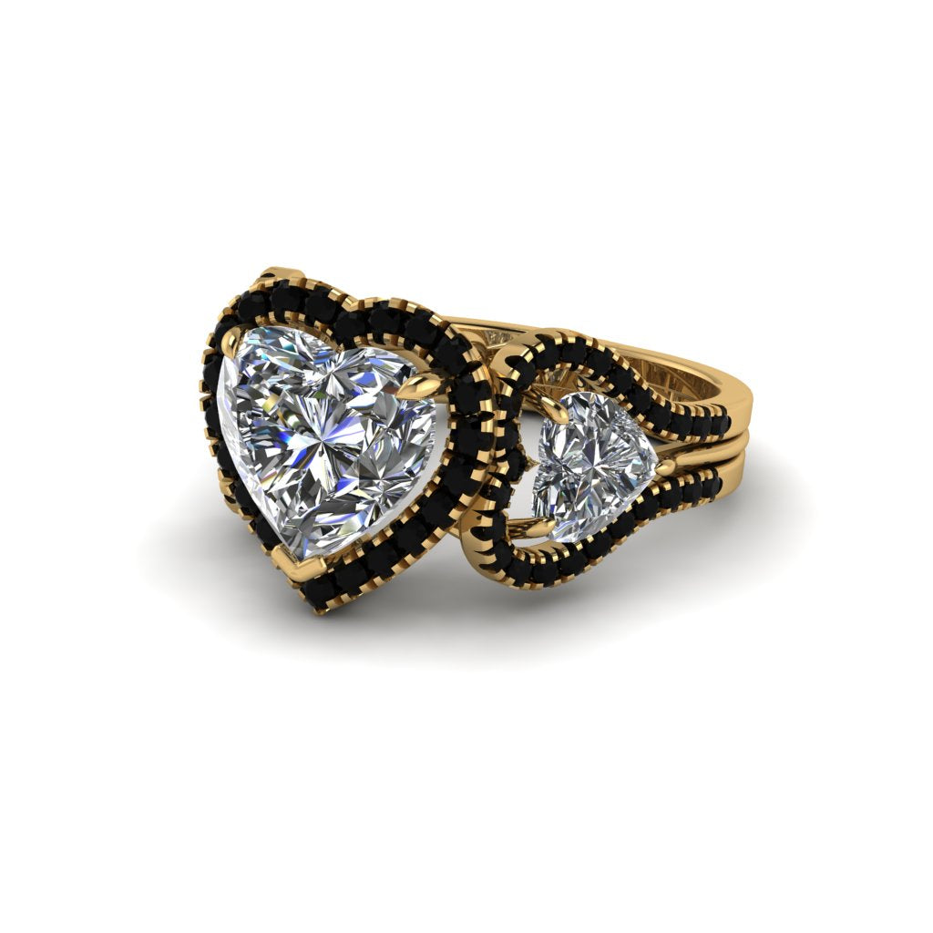 Diamond Eternal Heartbeat Engagement Ring - Aylin No. 31